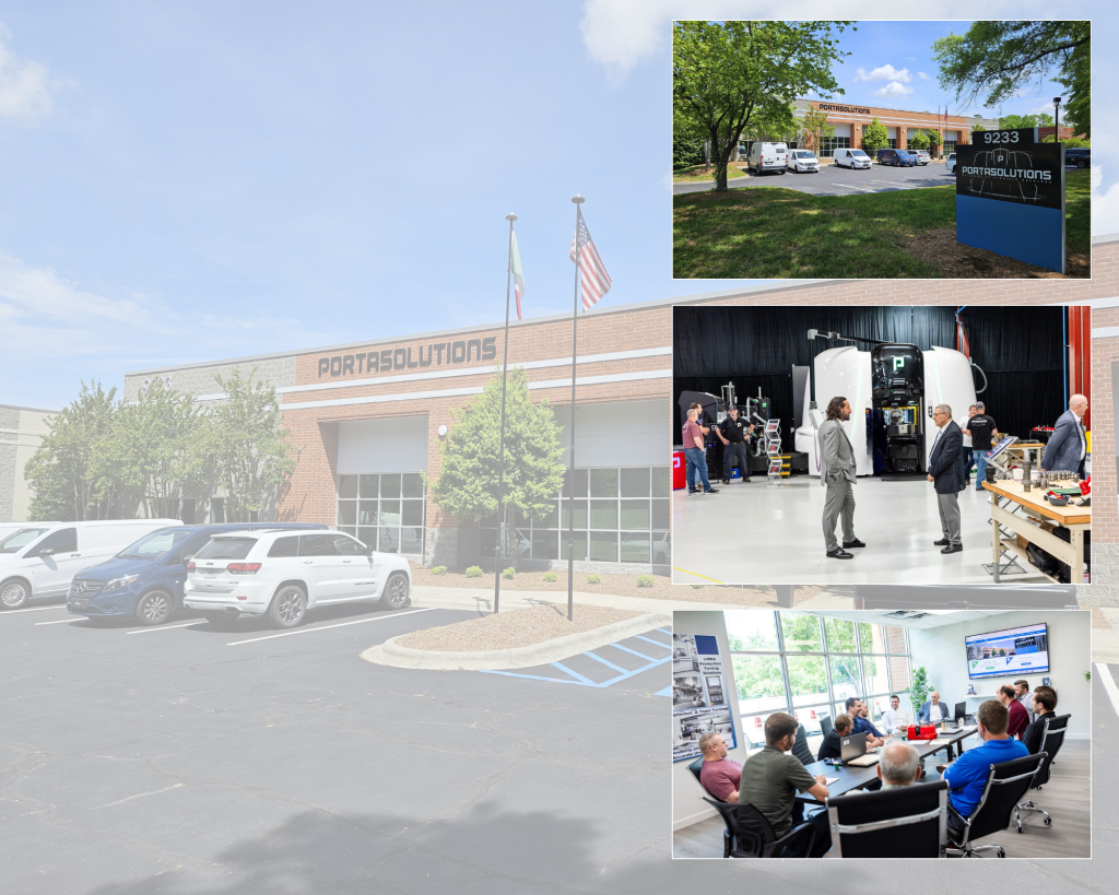 collage della sede Porta North America Inc. a Charlotte, NC - U.S.A.